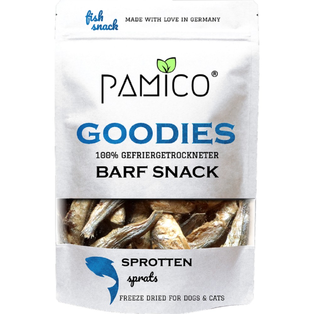 Całe szproty Freeze-Dried 50G