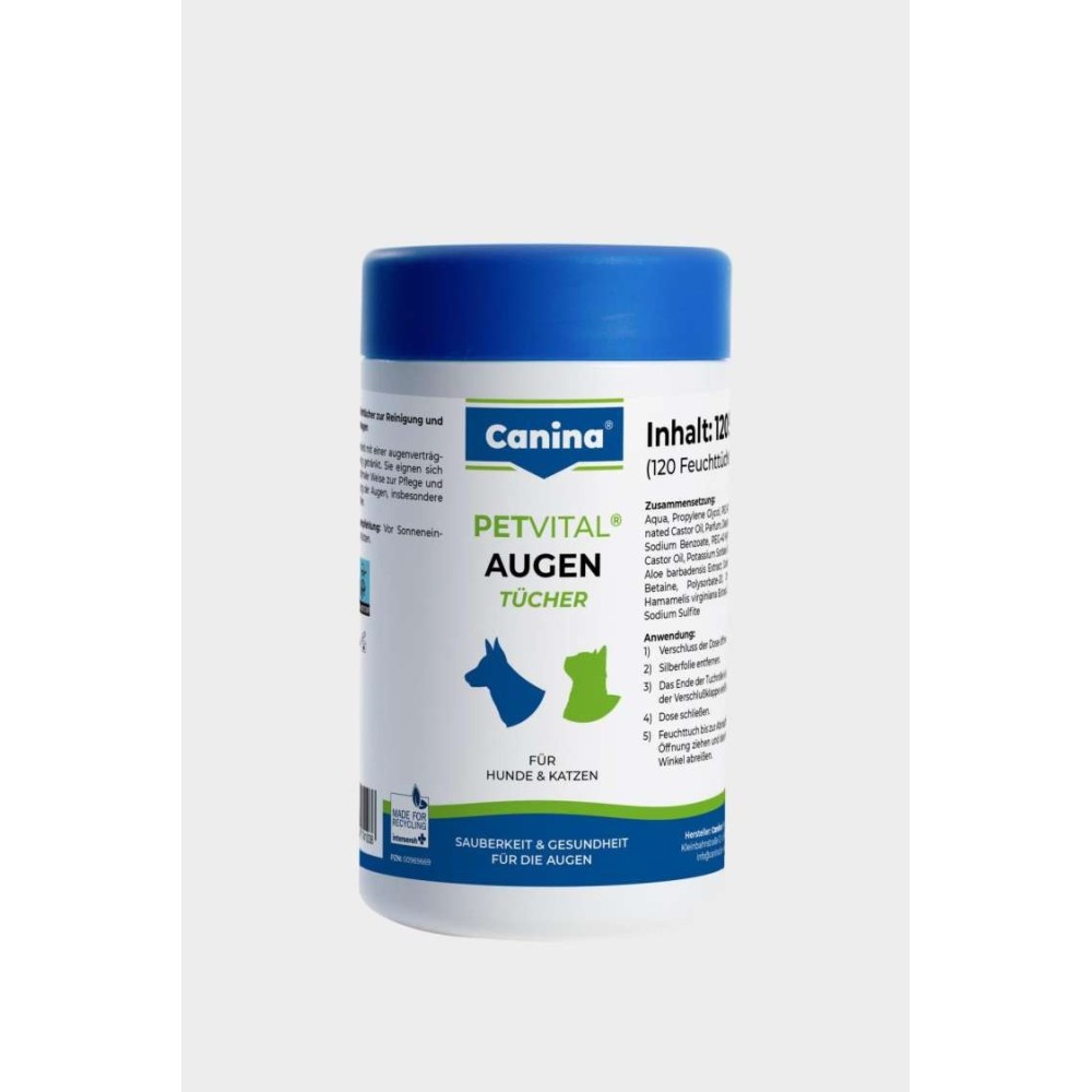 CHUSTECZKI DO OCZU PETVITAL® 120 SZT
