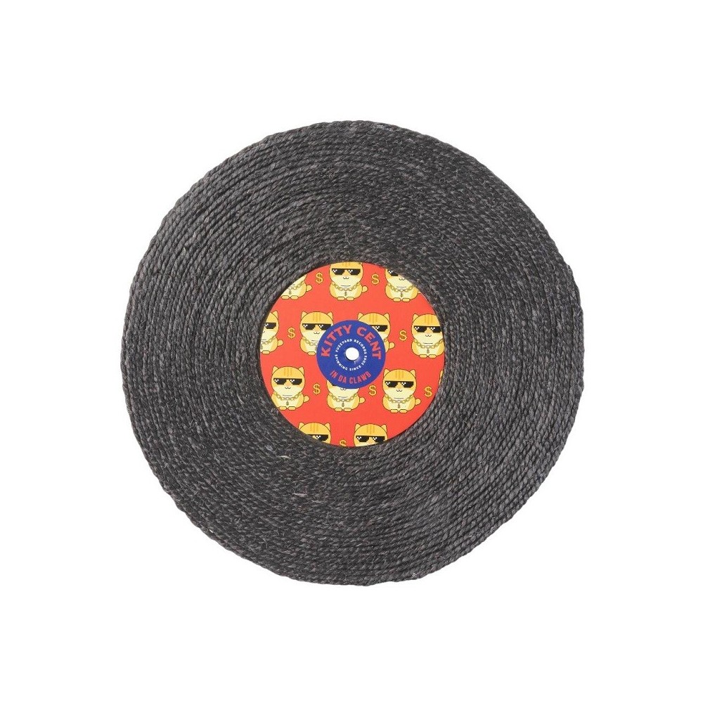 FuzzYard Record Cat Scratcher - Kitty Cent