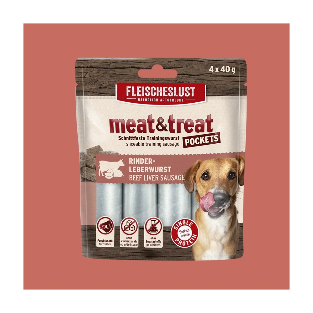 MEAT & trEAT 2.0 BEEF LIVER 4x40G