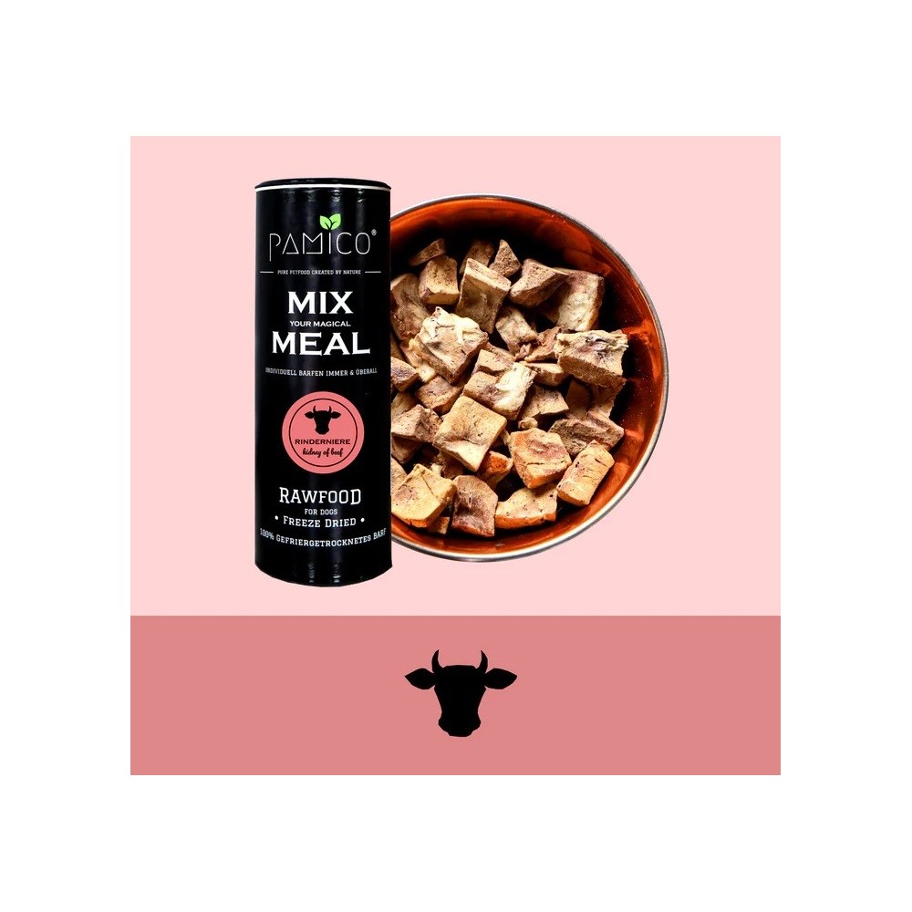 MIX MEAL Nerki wołowe Freeze-Dried 120G