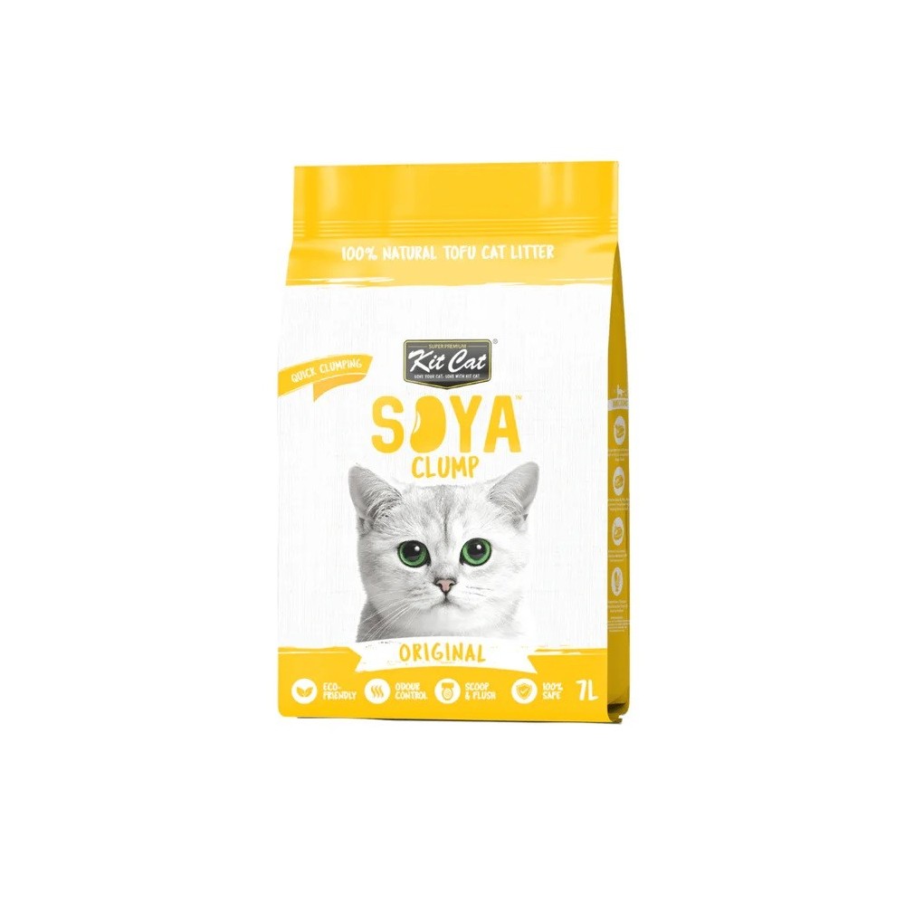 Kit Cat Soya Clump - Original 7L / 2,5kg