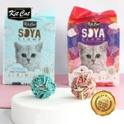 Kit Cat Soya Clump - Kitten 7L / 2,5kg