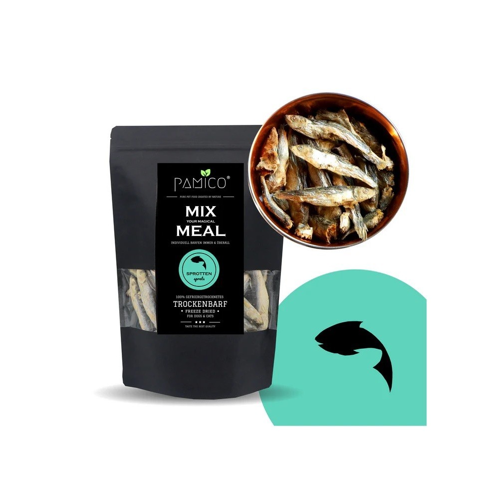 MIX MEAL Całe Szproty Freeze-Dried 90 g