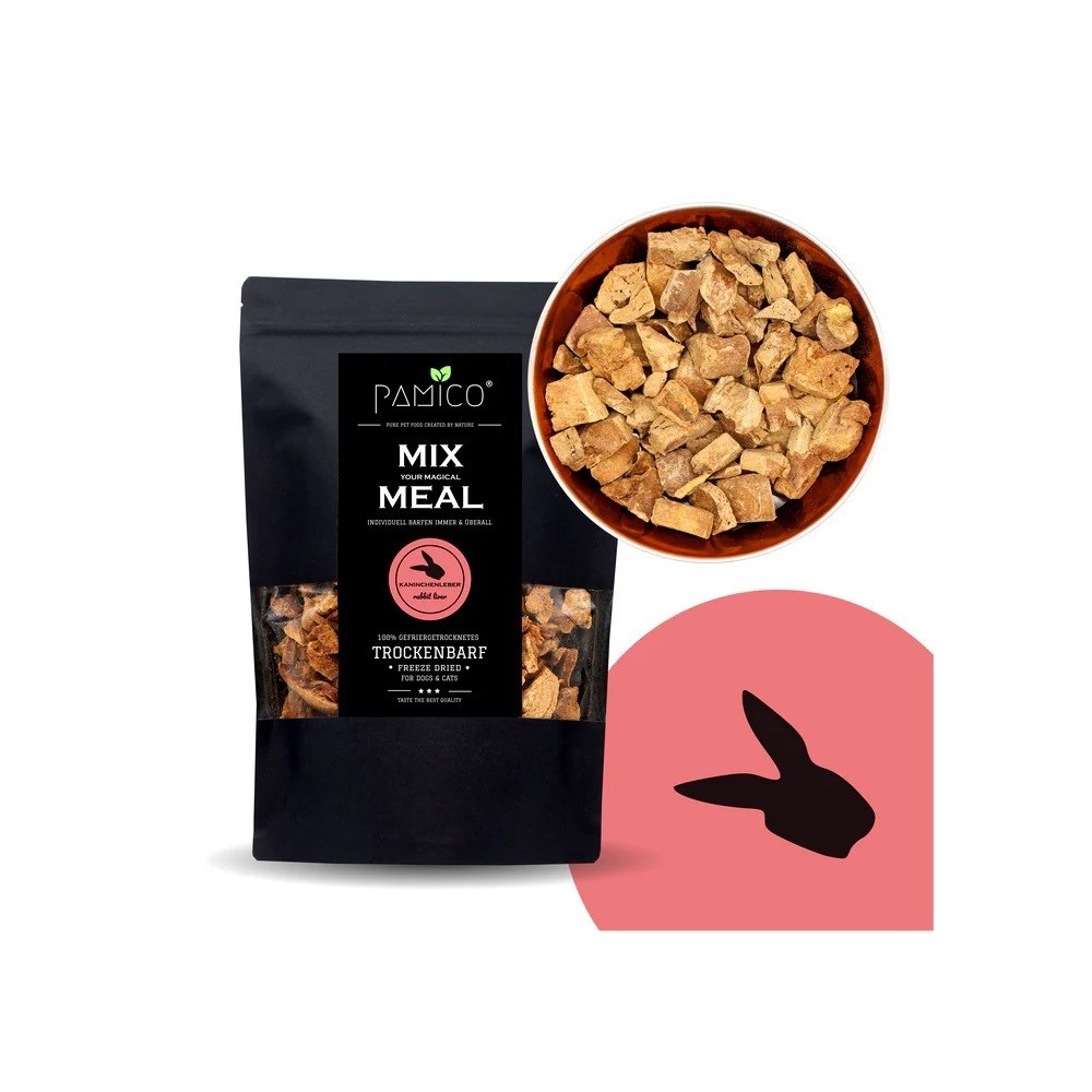 MIX MEAL Wątróbka królika Freeze-Dried 120G
