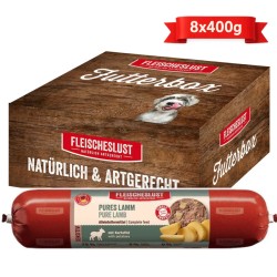 Fleischeslust MEATLOVE PURE LAMB 8x400G - Mokre jedzenie dla psa