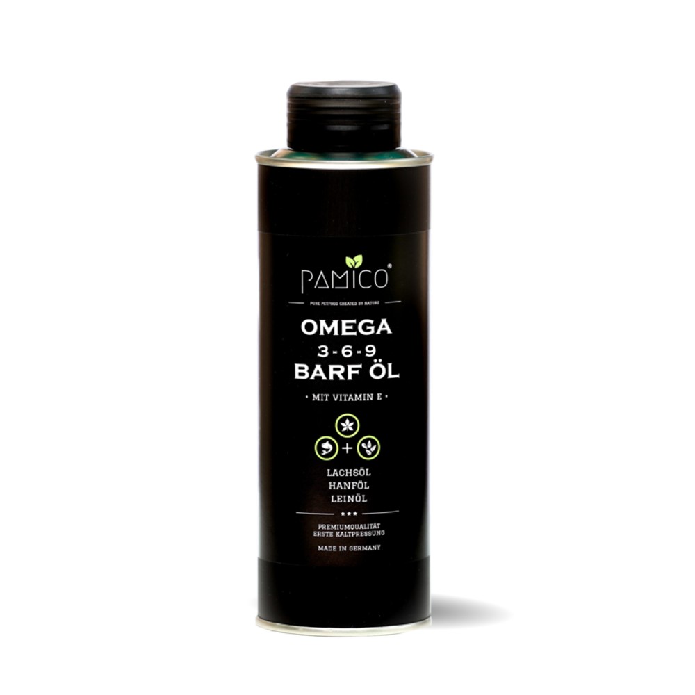 Olej BARF Omega 3-6-9 + Witamina E 250ml