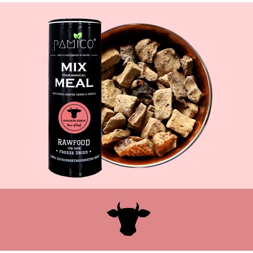 MIX MEAL Wątroba wołowa Freeze-Dried 140 g