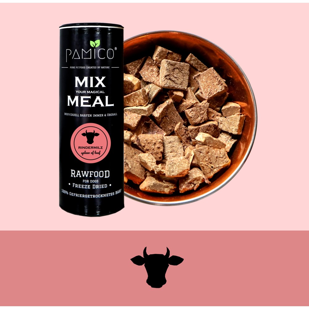 MIX MEAL Śledziona wołowa Freeze-Dried