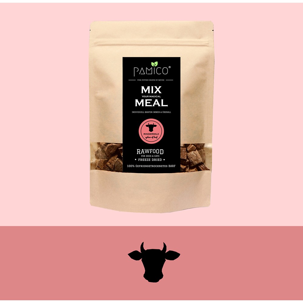 MIX MEAL Wymię wołowe Freeze-Dried 100 g