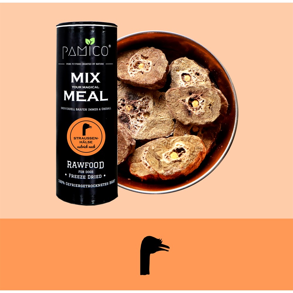 MIX MEAL Szyja strusia Freeze-Dried 100 g