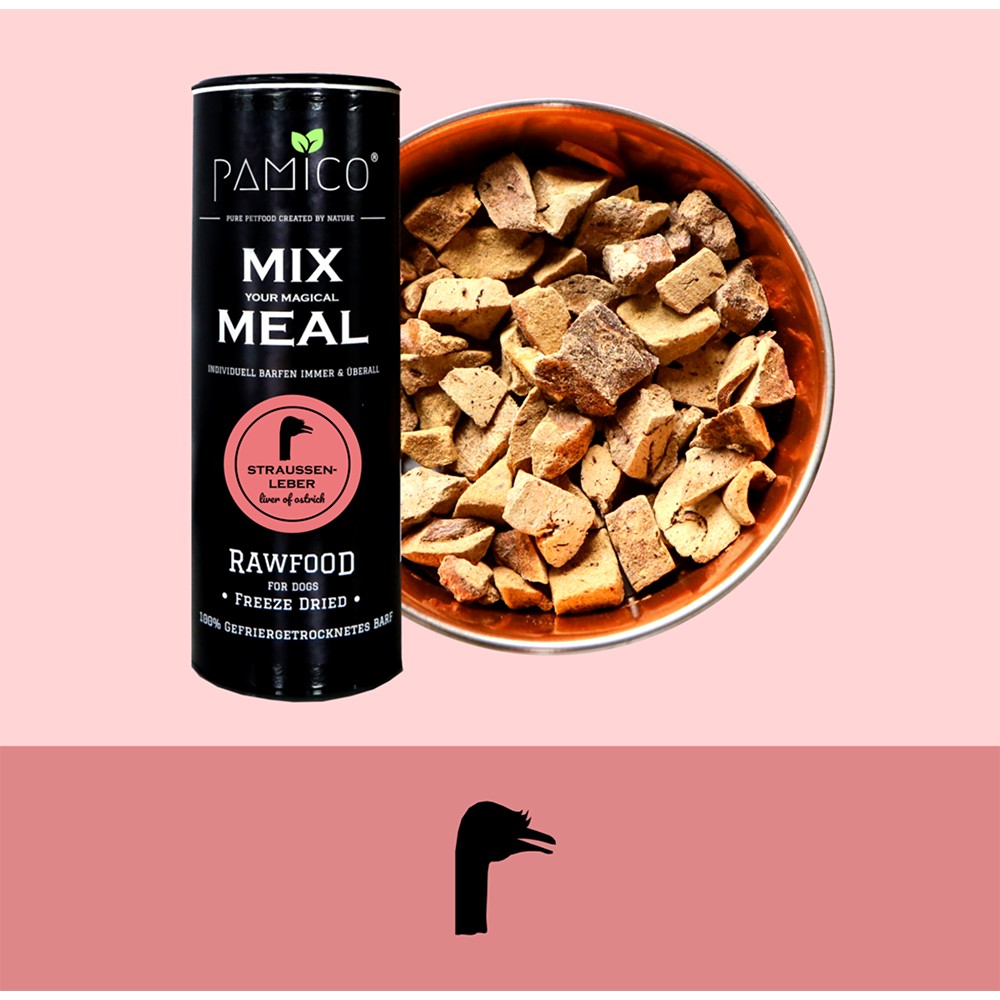 MIX MEAL Wątroba strusia Freeze-Dried 140 g