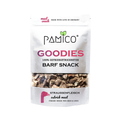 Goodies Mięso strusia Freeze-Dried 50G